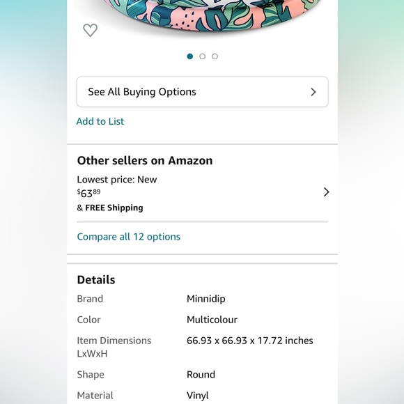 Minnidip Pool - That’s Banana Leaves - Picture 5 of 5